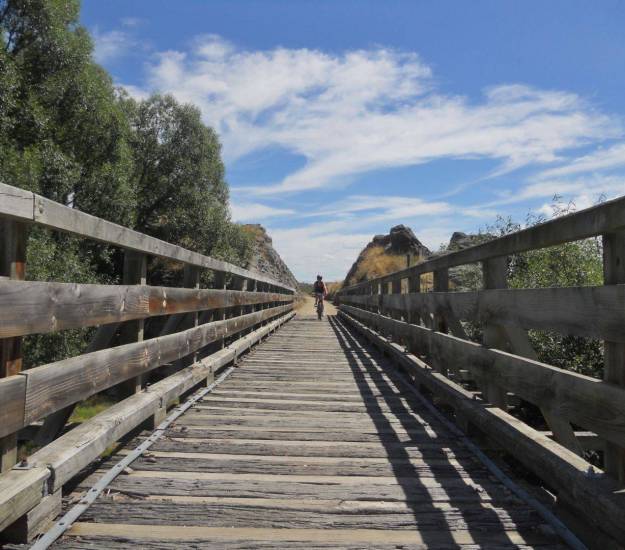 Thompson Creek rail bridge |Schist Rock |Accommodation |Central Otago Rail Trail