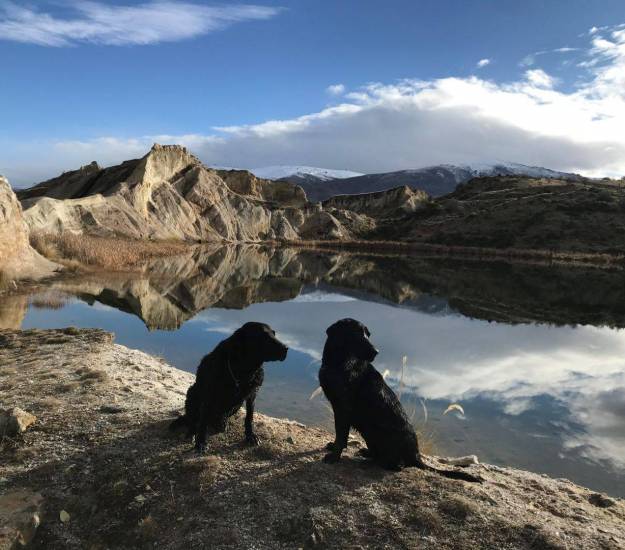 Blue Lake, St Bathans | Schist Rock |Accommodation |Central Otago Rail Trail